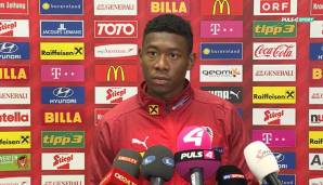 Alaba ist vor Dzeko gewarnt.