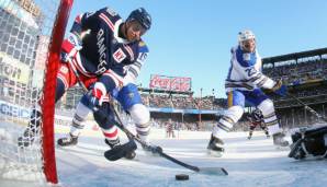 Michael Grabner trifft unter freiem Himmel für die Rangers