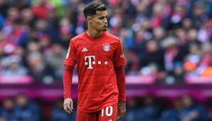 Coutinho im Trikot des FC Bayern München