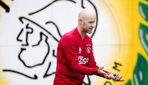 Erik ten Hag stapelt vor dem Duell mit Sturm Graz tief.