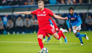 Erling Haaland trifft per Elfer zum Salzburg-Tor