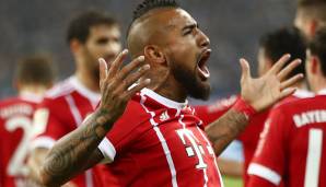 Zentrales Mittelfeld: Arturo Vidal (FC Bayern)