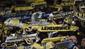 Schals von Fenerbahce wird man in Graz nur im Gästesektor sehen