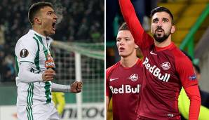 Rapid und Salzburg kennen ihre Gegner im Europa-League-Sechzehntelfinale.