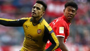 David Alaba und Alexis Sanchez sollen die linke Seite verstärken