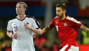 Marc Janko und Guido Burgstaller rittern sich um den Platz im ÖFB-Team