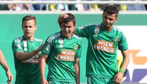 Rapid Wien fixierte den Klassenerhalt