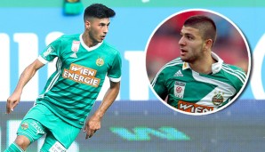 Eren Keles könnte beim SK Rapid Wien in die Fußstapfen von Ümit Korkmaz treten