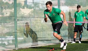 Thomas Schrammel im Trainingslager des SK Rapid Wien