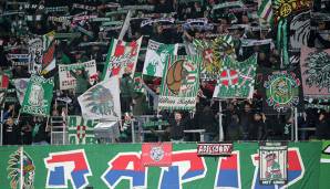 Rapid-Fans äußern ihren Unmut