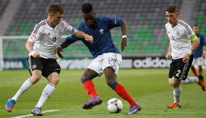 Louis Nganioni im französischen Nachwuchsnationalteam