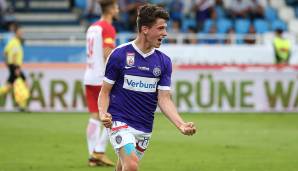 11. Dominik Fitz (Austria Wien, 400.000 Euro): Hinter vorgehaltener Hand wird der 19-jährige Fitz als größte Austria-Perle bezeichnet. Durchlief alle Nachwuchsauswahlen und kam für die Veilchen im Saisonfinish zu 7 Bundesliga-Einsätzen im Mittelfeld.