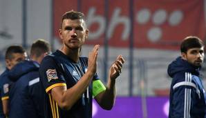 Dzeko will mit Bosnien ins Playoff.