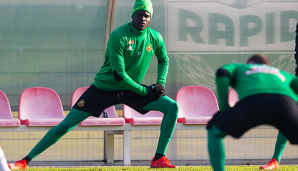 Aliou Badji ist der neue Rapid-Stürmer.