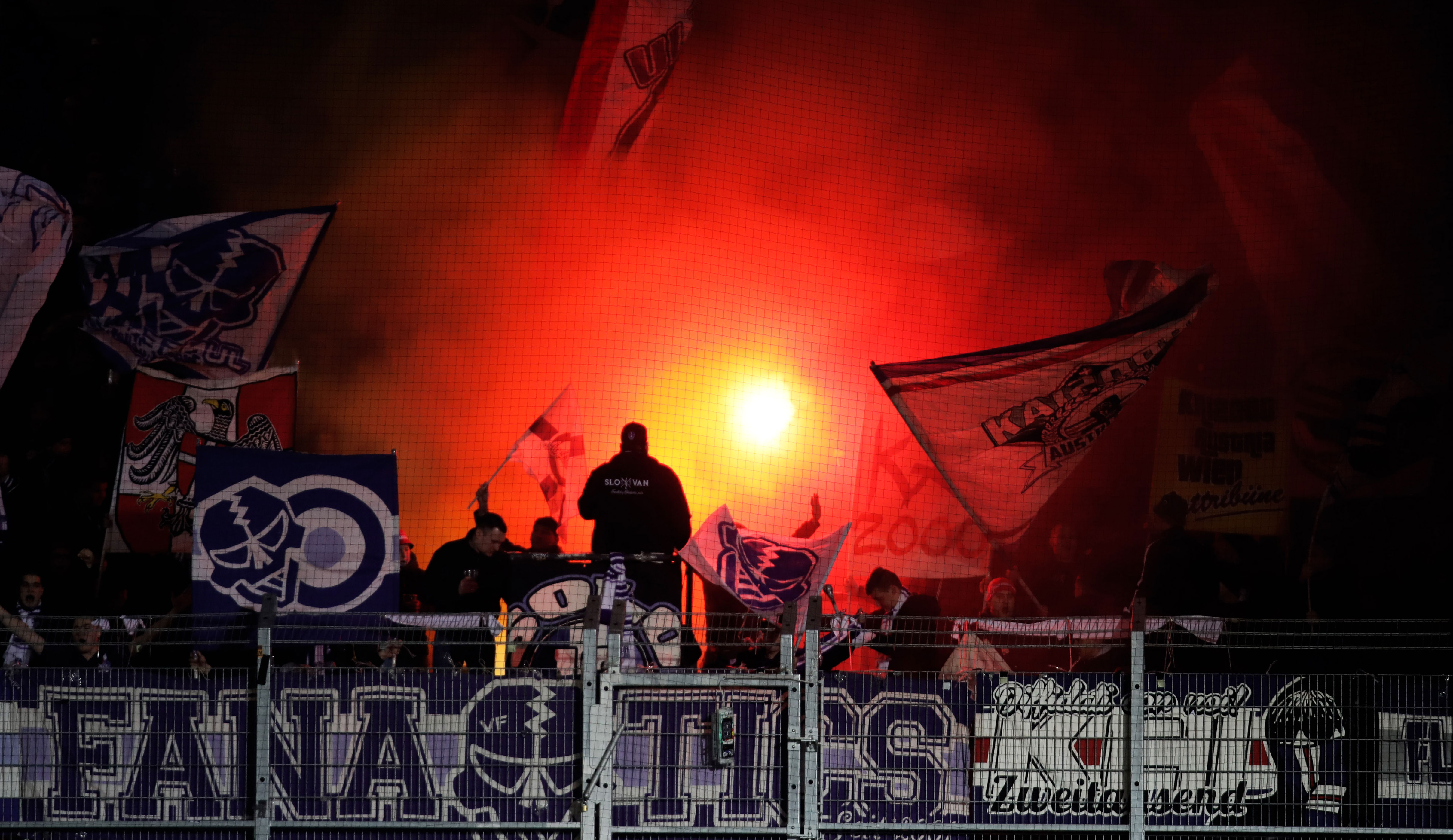 Austria-Fans beim LASK