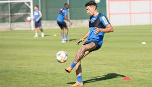 Caner Cavlan im Training bei Austria Wien.