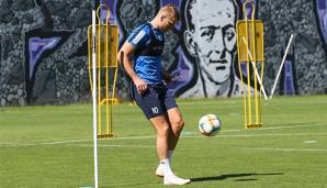 Alexander Grünwald im Training bei Austria Wien