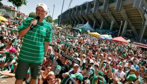 Andy Marek beim Tag der offenen Tür 2010.