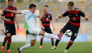 Dejan Petrovic im Trikot der slowenischen U17