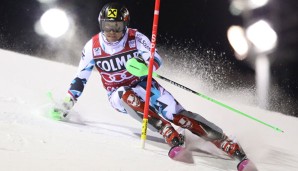 Marcel Hirscher im Nachtslalom von Madonna