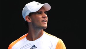 Dominic Thiem hat sein Spiel in der neuen Saison noch nicht ganz gefunden