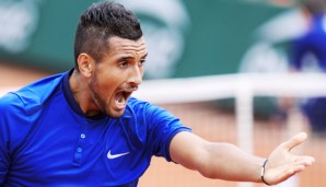 Nick Kyrgios, einer der "Bad Boys" der internationalen Tennislandschaft