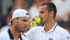 Oliver Marach und Mate Pavic stehen in Hamburg in Runde zwei