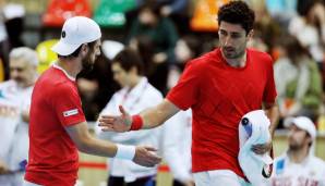 Jürgen Melzer (l.) und Philipp Oswald lassen Österreich vom Sieg träumen