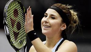 Belinda Bencic hat wieder Grund zu lachen