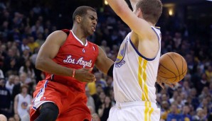 Die Golden State Warriors empfangen am 1. Weihnachtstag die L.A. Clippers