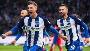 Niklas Stark erzielte das siegbringende 2:1 für die Hertha