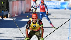 Laura Dahlmeier holt die Silber im Sprint