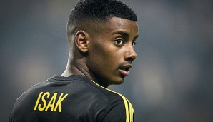 Alexander Isak hat gegen Erfurt einen Dreierpack erzielt