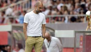 Pep Guardiola trainiert Manchester City