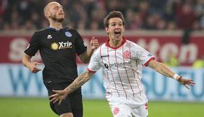 Fortuna Düsseldorf behauptete die Tabellenführung der 2. Liga