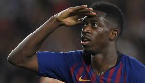 Ousmane Dembele traf zum 2:0.