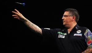 Gary Anderson steht in der 3. Runde der Darts-WM.