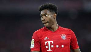 Platz 3: David Alaba (FC Bayern München) - Gesamtwertung: 85.