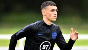 Platz 6: Phil Foden (Manchester City), Position: ZOM/ZM - Gesamtstärke: 76 - Potenzial: 90 Steigerung: +14