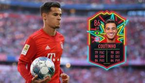 PHILIPPE COUTINHO (FC Bayern München): Rating von 86.