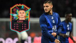 MAURO ICARDI (PSG): Rating von 85.