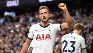 Platz 6: Harry Kane (Tottenham), Position: ST - Gesamtwertung: 89 - Potenzial: 91 - Steigerung: +2