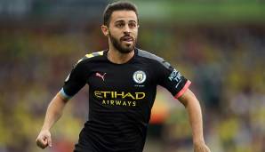 Platz 8: Bernardo Silva (Manchester City), Position: RF/ZOM/ZM - Gesamtwertung: 87 - Potenzial: 90 - Steigerung: +3