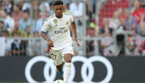 Platz 10: Rodrygo (Real Madrid), Position: LF/RF/ST - Gesamtwertung: 76 - Potenzial: 89 - Steigerung: +13