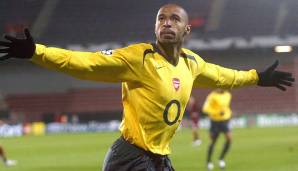 ANGRIFF: THIERRY HENRY - 97 in der Gesamtstärke bei FIFA 2005.