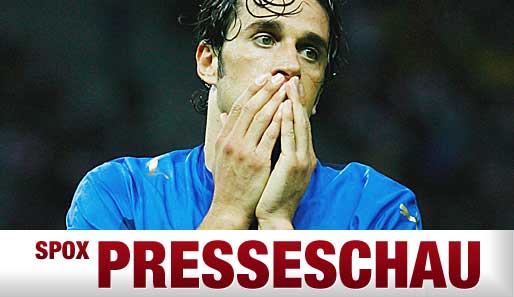 Dürfte seinen Marktwert beim Confed Cup nicht unbedingt gesteigert haben: Luca Toni