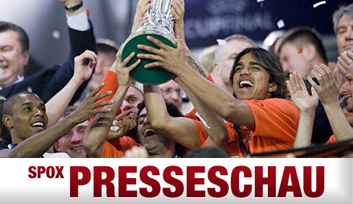 Marcelo Moreno gewann mit Donezk den UEFA-Cup - gegen Bremen