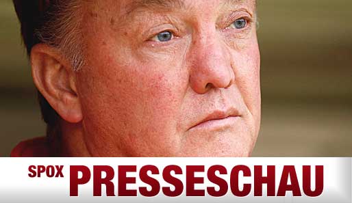 Zeigt sich unbeeindruckt von der Krise und der Kritik an seiner Person: Louis van Gaal