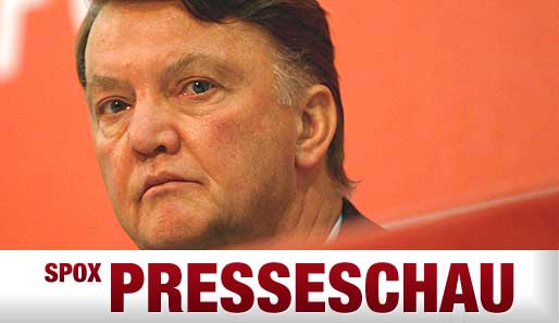 Louis van Gaal braucht am Wochenende dringend einen Erfolg gegen Leverkusen