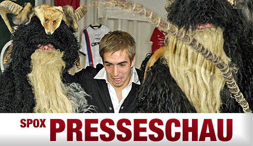 Outet sich als Faschings-Fan: Philipp Lahm